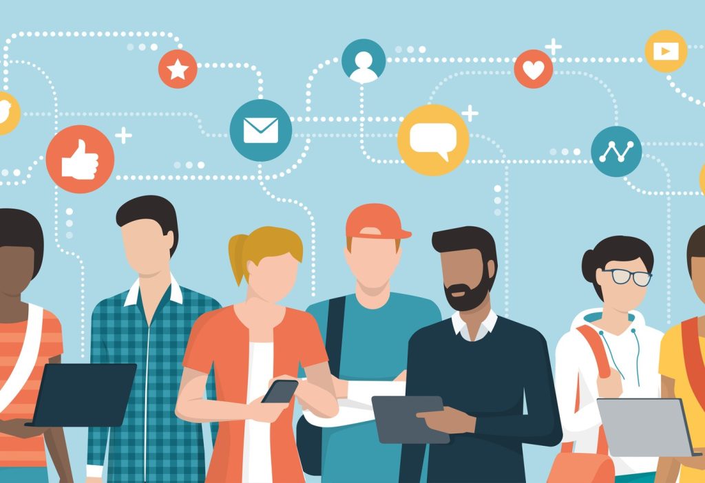 High/Low-context Community Communication on Instagram