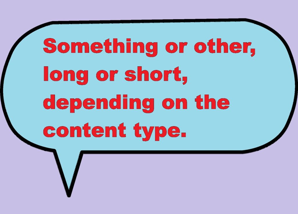 The Connection Between Caption Length and Content Type on Instagram